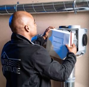 mechanische ventilatie vervangen door Lints Ventilatie